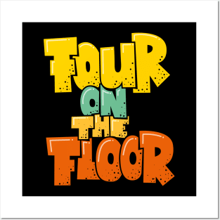 Four on the Floor -  House and Disco Music Posters and Art